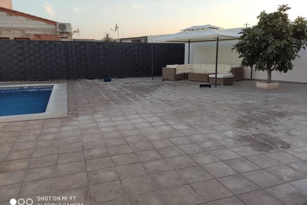 Apartamentos NayDa Gran casa con piscina Merida Bagian luar foto